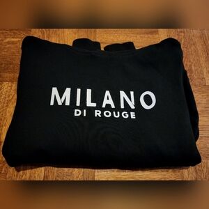 Milano Di Rouge Luxe Velour Lined Kids Hoodie